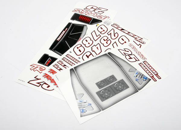 7013 TRAXXAS DECALS 1:16 SLASH