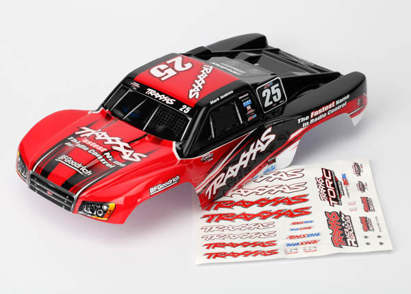 7084R TRAXXAS BODY MARK JENKINS #25 1/16 SLASH