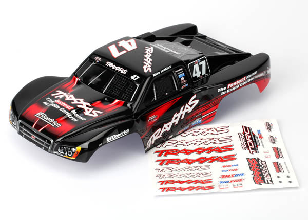 7085 TRAXXAS BODY MIKE JENKINS #47 1/16 SLASH