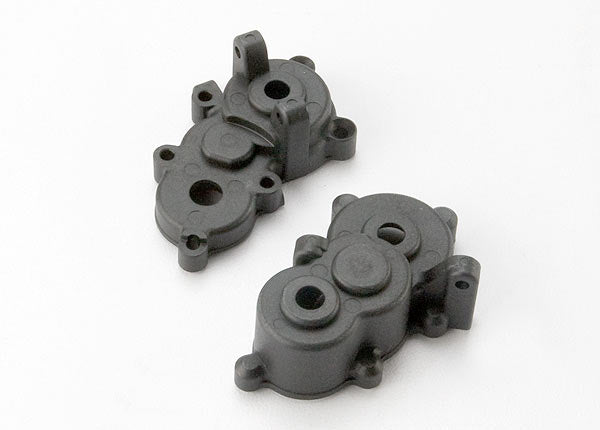 7091 TRAXXAS GEARBOX HALVES FRONT AND REAR