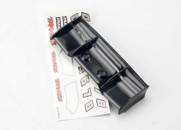 7122 TRAXXAS WING 1:16 E-REVO BLACK