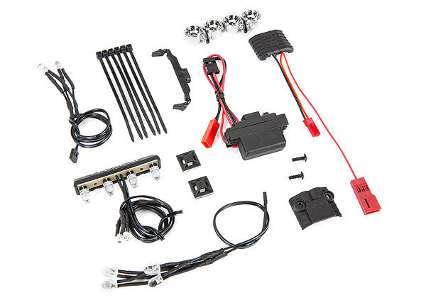 7285A TRAXXAS LED LIGHT KIT 1/16TH SUMMIT (POWER SUPPLY CHROME LIGHTBAR)