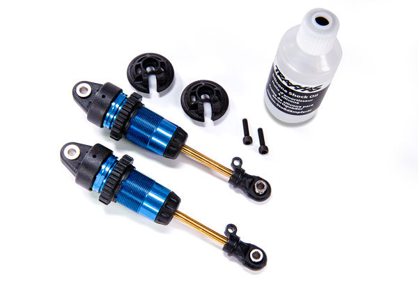 7461 TRAXXAS SHOCKS GTR LONG BLUE-ANOD (2)