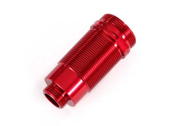 7466R TRAXXAS BODY GTR LONG SHOCK ALUM (RED-ANOD) (PTFE-COATED BODIES) (1)