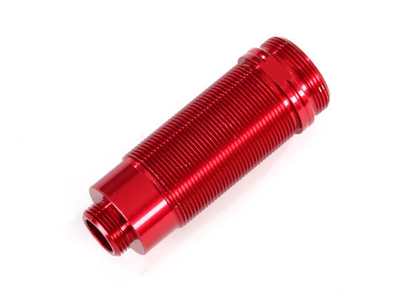 7467R TRAXXAS BODY GTR XX-LONG SHOCK ALUM (RED-ANOD) (PTFE-COATED BODIES) (1)