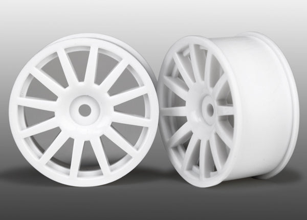 7571 TRAXXAS WHEELS 12-SPOKE WHITE(2)