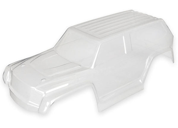 7611 TRAXXAS BODY CLEAR / DECAL SHEET BODY