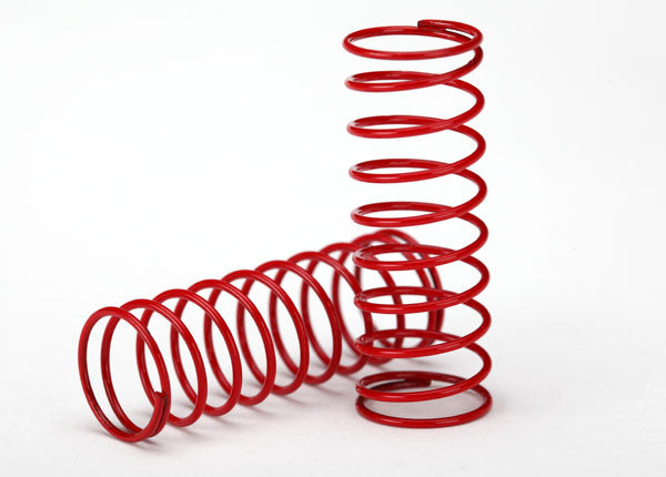 7666 TRAXXAS SPRING SHOCK (RED) (GTR) 1 PAIR