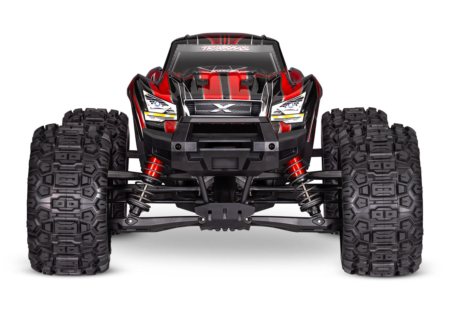 Traxxas X-Maxx 8S 1/6 4WD Brushless RTR Monster Truck (Red) w/2.4GHz TQi Radio, TSM & Belted Tires TRAXXAS