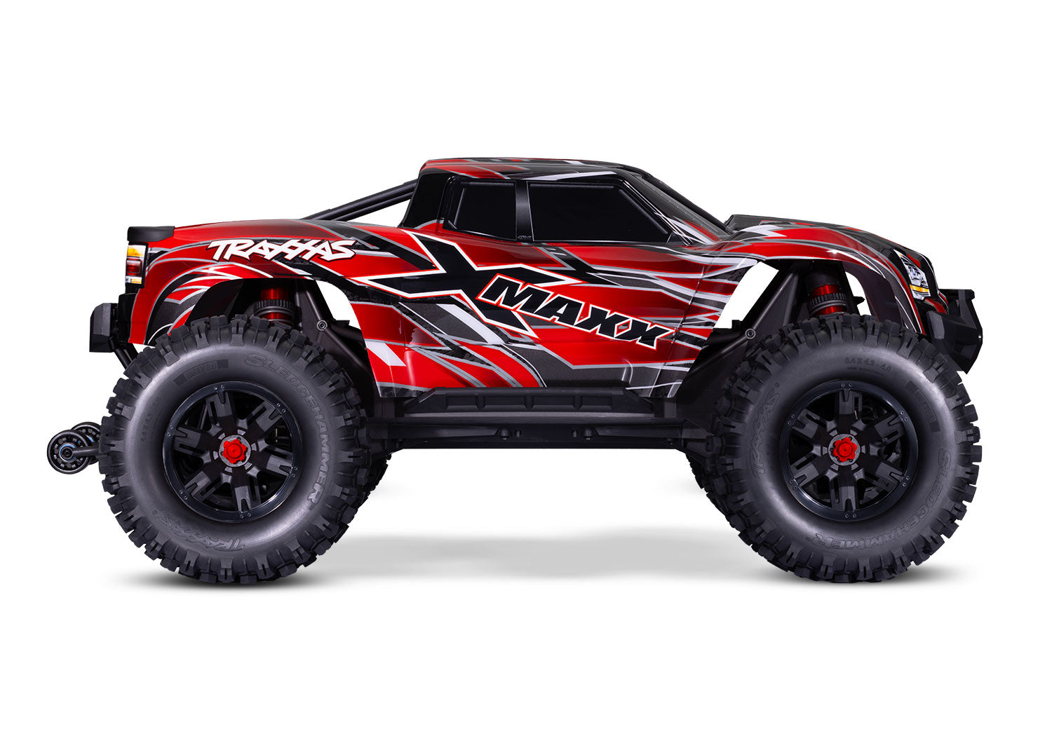 Traxxas X-Maxx 8S 1/6 4WD Brushless RTR Monster Truck (Red) w/2.4GHz TQi Radio, TSM & Belted Tires TRAXXAS