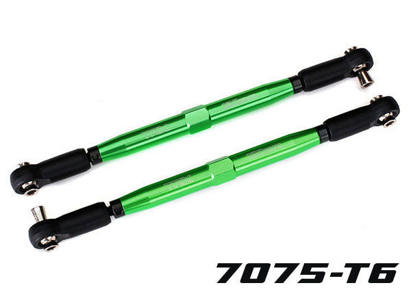 7748G TRAXXAS TOE LINKS X-MAXX (TUBES GREEN - ANOD)