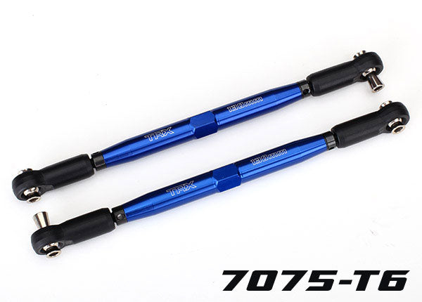 7748X TRAXXAS TOE LINKS X-MAXX (TUBES BLUE - ANOD)