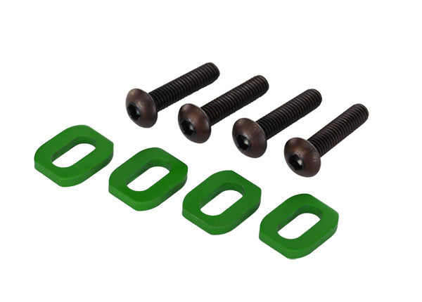 7759G TRAXXAS WASHERS MOTOR MOUNT 4X18MM BCS (4)