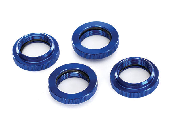 7767 TRAXXAS SPRING RETAINER ADJ BLUE GTX SHOCKS