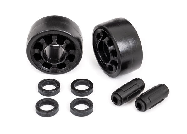 7775 TRAXXAS WHEELS (2) (FOR #7776 WHEELIE BAR)