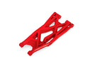 7830R TRAXXAS SUSPENSION ARM RED LOWER (RIGHT FRONT OR REAR) HEAVY DUTY (1)