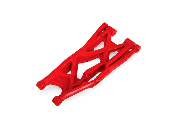 7830R TRAXXAS SUSPENSION ARM RED LOWER (RIGHT FRONT OR REAR) HEAVY DUTY (1)