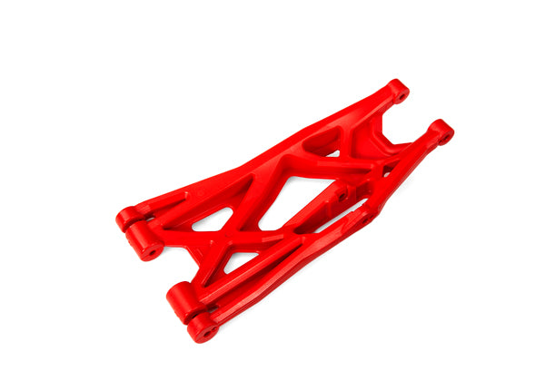 7831R TRAXXAS SUSPENSION ARM RED LOWER (LEFT FRONT OR REAR) HEAVY DUTY (1)