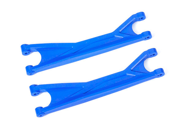 7892X TRAXXAS SUSPENSION ARMS UPPER BLUE(L OR R F OR R )(2)