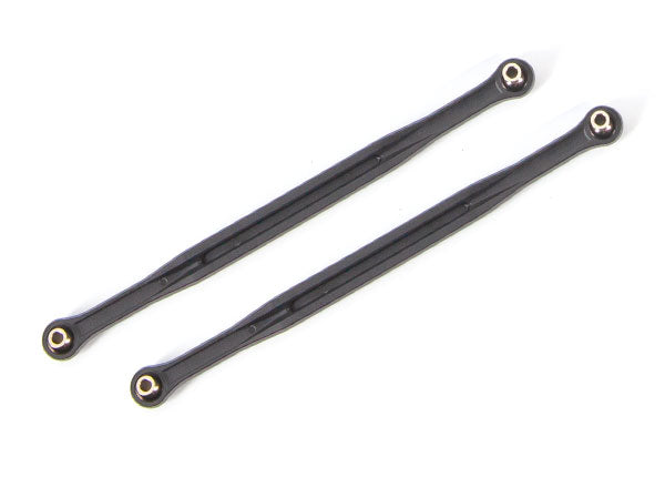 7897 TRAXXAS TOE LINKS 202.5MM (187.5MM CTRR TO CTR) (BLACK) (2)