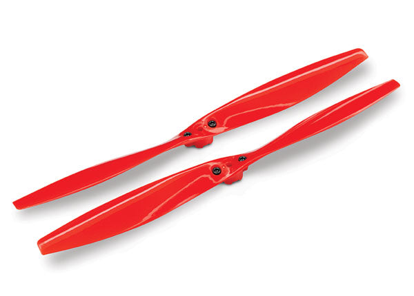 7928 TRAXXAS ROTOR BLADE SET RED (2)