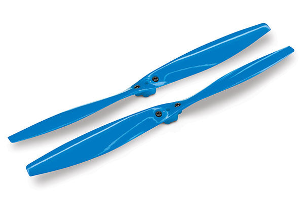 7929 TRAXXAS ROTOR BLADE SET BLUE (2)