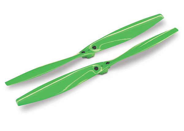 7931 TRAXXAS ROTOR BLADE SET GREEN (2)