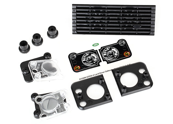 8013 TRAXXAS GRILL L/ROVER MOUNT/HOUSING/LENS