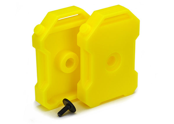 8022A TRAXXAS FUEL CANISTERS (YELLOW) (2)/ 3x8 FCS (1)