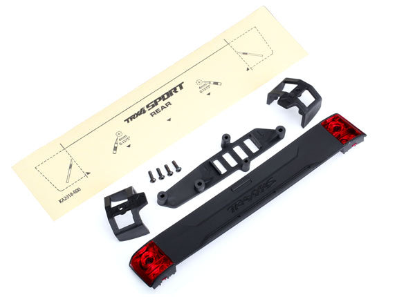 8117 TRAXXAS SPORT TAILGATE PANEL WITH LENSES - TRX4