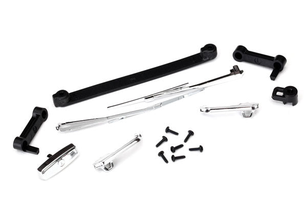 8132 TRAXXAS DOOR HANDLES L&R + REAR TAILGATE/ WINDSHIELD WIPERS