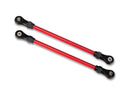 8143R TRAXXAS SUSPENSION LINKS FRONT LOWER RED (2)