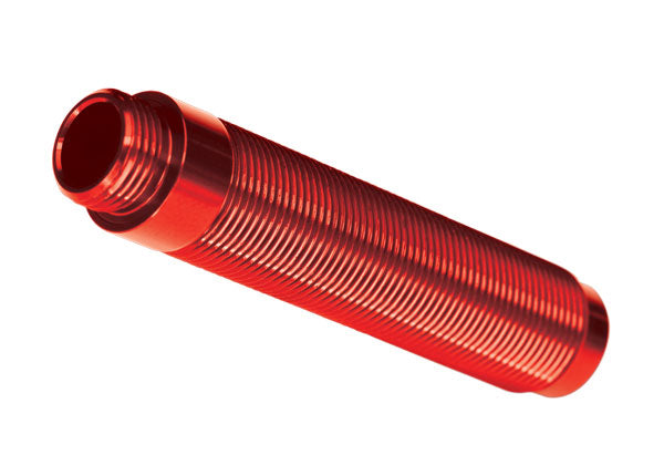 8162R TRAXXAS BODY GTS SHOCK LONG ALUMINUM RED-ANODIZED(1)