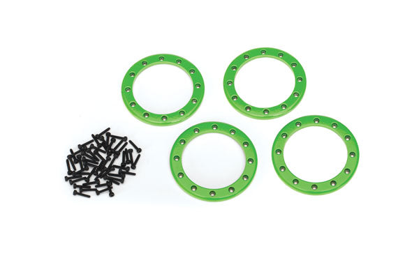 8168G TRAXXAS BEADLOCK RINGS GREEN (2.2")