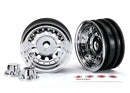 8175 TRAXXAS WHEELS 1.9 CHR (2)/ CENTER CAPS (2)