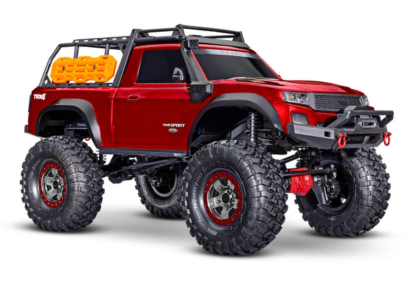 Traxxas TRX-4 Sport High Trail Edition 1/10 Scale Trail Rock Crawler Red