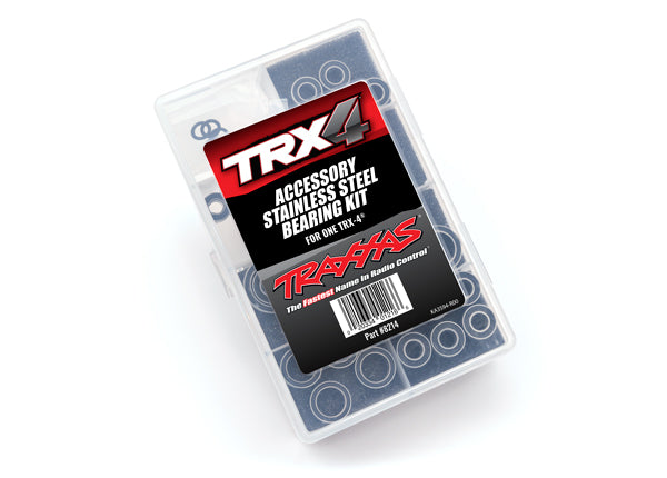 8214 TRAXXAS BALL BEARING KIT STAINLESS TRX-4 CMPLT