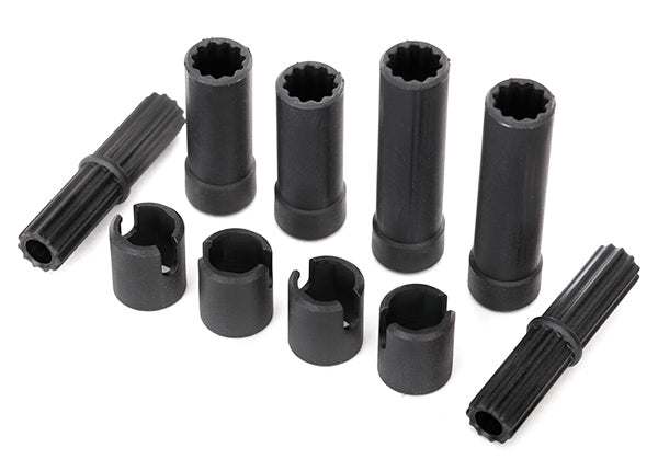 8250 TRAXXAS HALF SHAFTS CENTRE (INTERNAL SPLINED FRONT (2) & INTERNAL SPLINED REAR (2)/EXTERNAL SPLINED