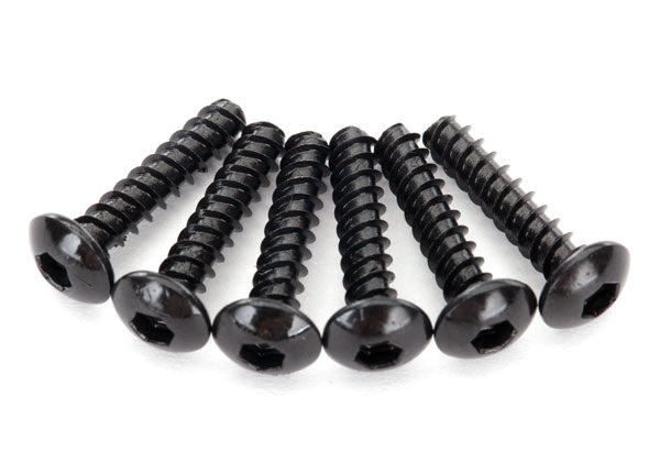 8299 TRAXXAS SCREWS 2.6X12MM BUTTON-HEAD SELF-TAPPING (6)