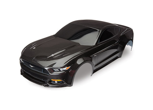 8312X TRAXXAS BODY MUSTANG BLK (PAINTDECALS APPLIED)