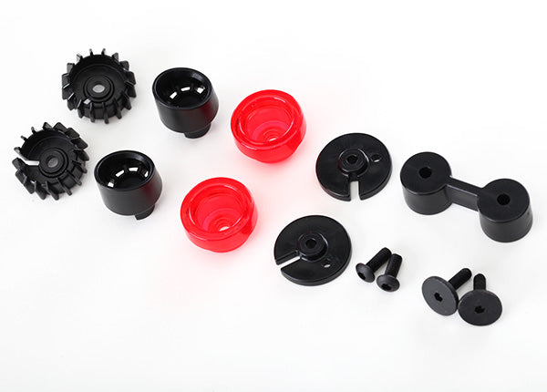 8314 TRAXXAS TAIL LIGHTS (2)MOUNTSTIPSSCREWS