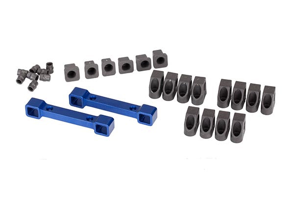 8334X TRAXXAS MOUNTS SUSP ARMS ALUMIN BLUE-ANOD