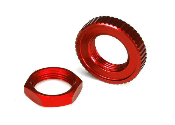 8345R TRAXXAS SERVO SAVER NUTS ALUMIN RED-ANOD