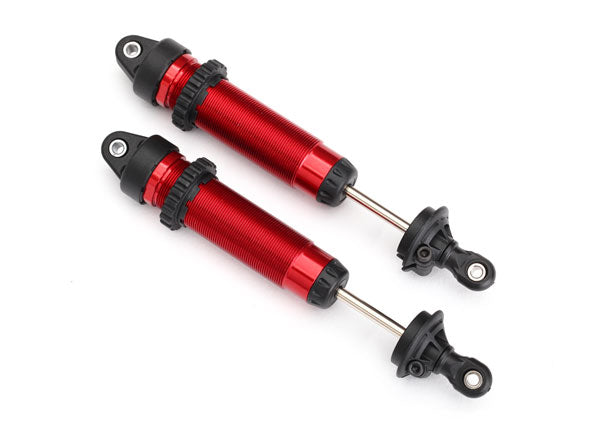 8460R TRAXXAS SHOCKS GTR 139MM ALUMIN (RED)