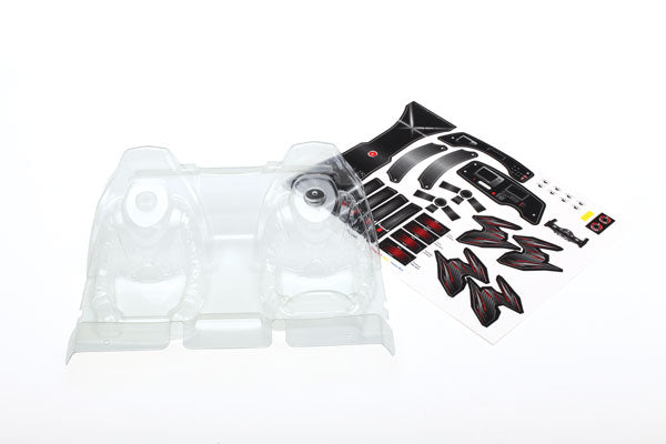 8512 TRAXXAS INTERIOR CLEAR (UNPAINTED)