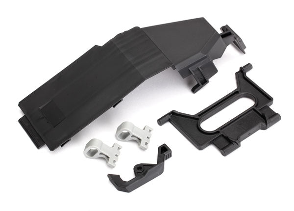 8524 TRAXXAS BATTERY DOOR/ BATTERY STRAP