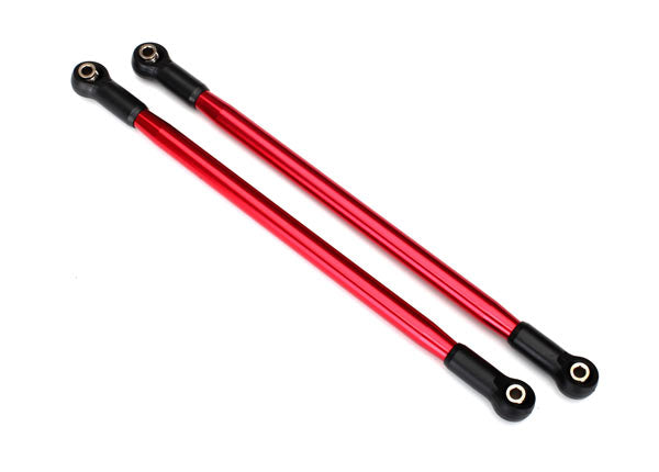 8542R TRAXXAS SUSPENSION LINK REAR (UPPER) ALUM RED-ANOD (2)