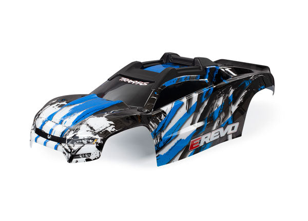 8611X TRAXXAS BODY E-REVO BLUE