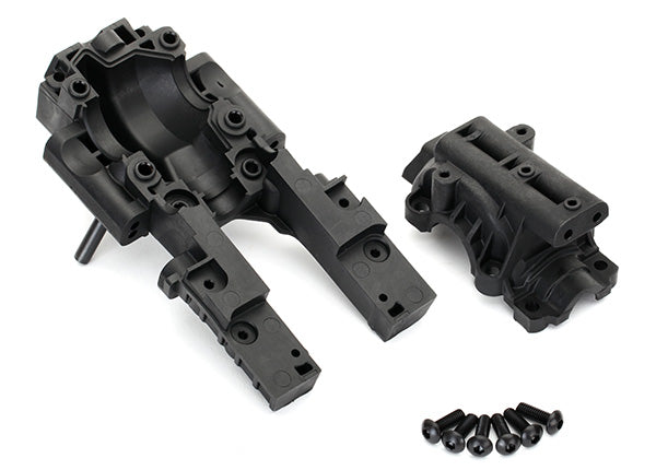 8630 TRAXXAS BULKHEAD (F) (UP & LOW) REQ 8622