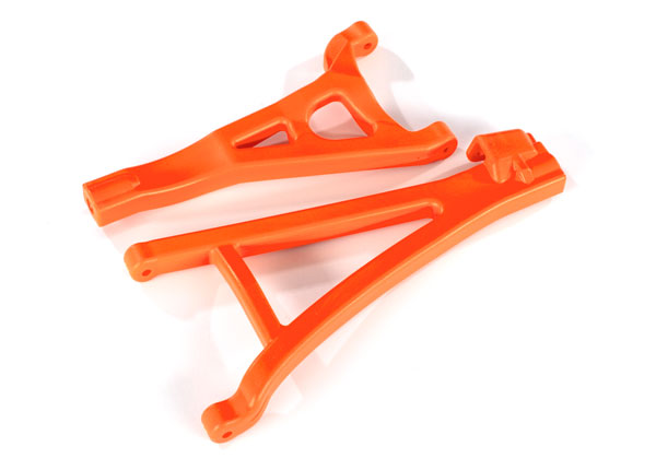 8632T TRAXXAS SUSPENSION ARMS ORANGE FRONT (LEFT) HEAVY DUTY